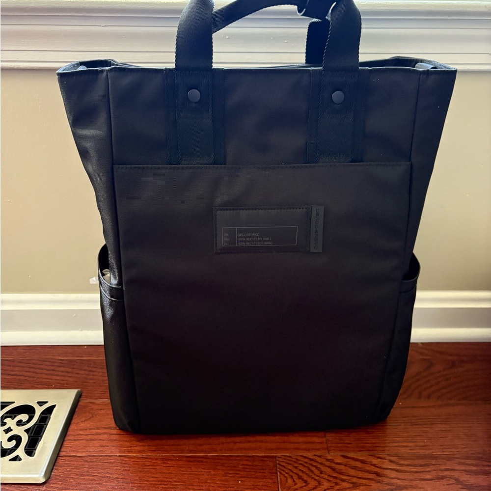 Dagne Dover Petra Convertible Tote Onyx Black - Tote Backpack NWT